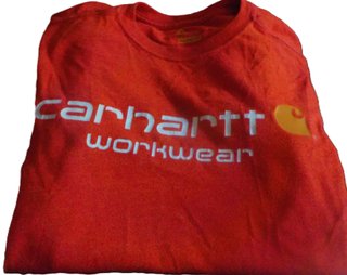 Camiseta Carhartt Workwear Naranja Talla XS