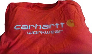 Camiseta Carhartt Workwear Naranja Talla XS