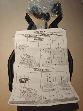 Soporte Baúl Givi Yamaha Tracer 900 GT (2018)