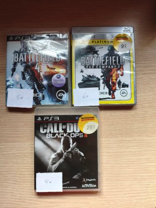 Videogiochi PS3 Battlefield e Call of Duty
