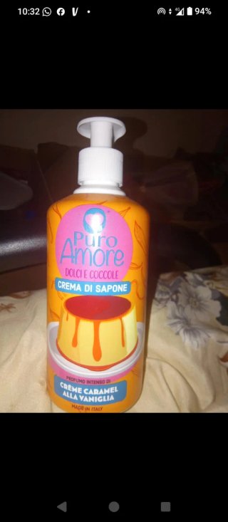 Puro Amore Crema di Sapone Creme Caramel