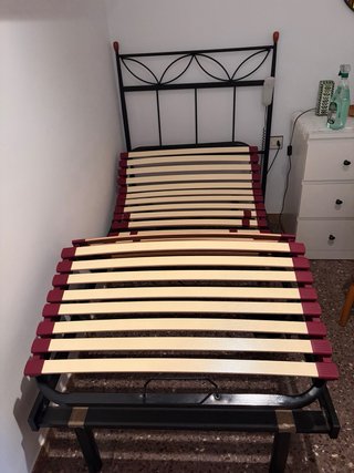Cama articulada eléctrica