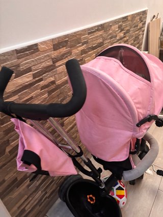 Triciclo para bebé rosa