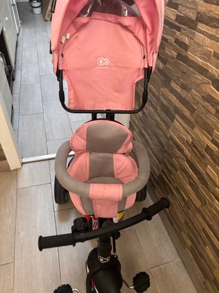 Triciclo para bebé rosa