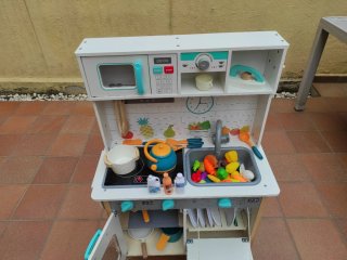 Cocina Madera Infantil con Accesorios
