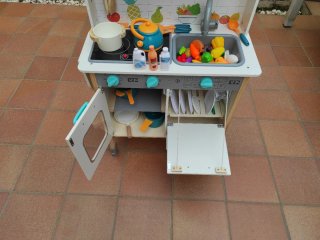 Cocina Madera Infantil con Accesorios