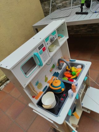 Cocina Madera Infantil con Accesorios