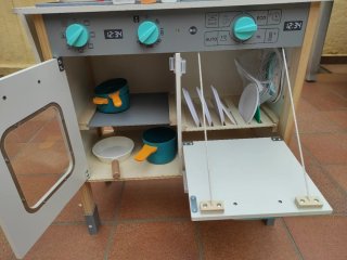 Cocina Madera Infantil con Accesorios