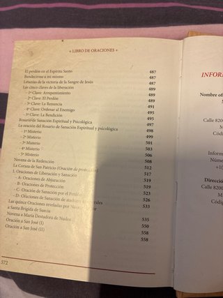 Libro de Oraciones 2a. Edición
