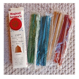 Maxiset 360 bastoncini Incenso + 3 Porta Incenso