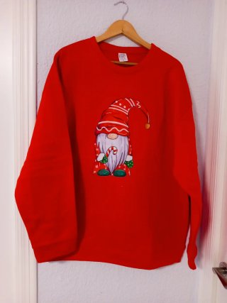 Sudadera T.XL Gnomo navideño NUEVA. OFERTAAAAAAA