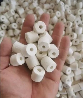 Canutillos ceramicos para acuario pecera anillos