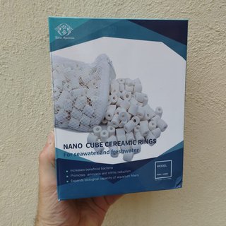 Canutillos ceramicos para acuario pecera anillos