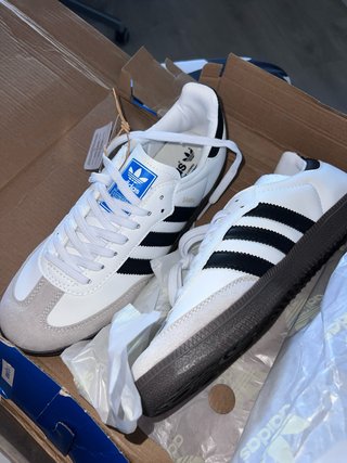 Adidas Samba Scarpe Bianche e Nere