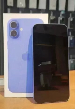 iPhone 16 azul como nuevo