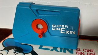 Proyector Super 8 Cinexin con 2 cassettes