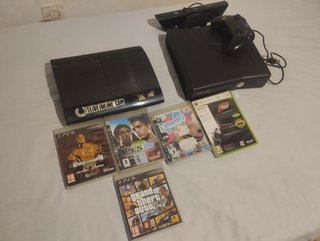 Xbox 360 y PS3 con juegos