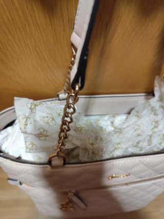 Bolso Guess Beige Rosado