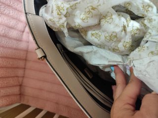 Bolso Guess Beige Rosado