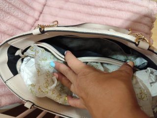 Bolso Guess Beige Rosado