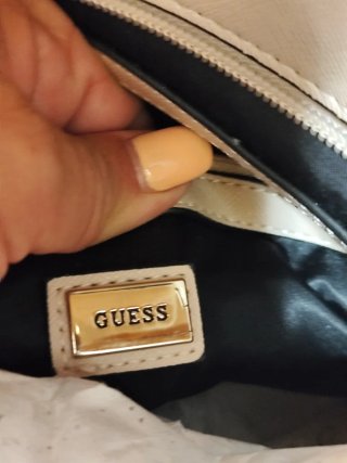 Bolso Guess Beige Rosado