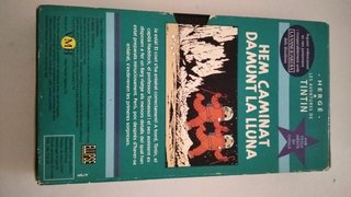 Tintin: Hem caminat d’amunt la Lluna VHS