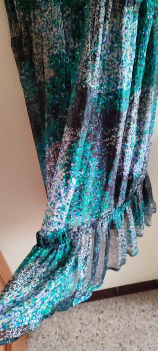 Vestido Zara Verano Multicolor