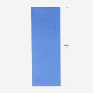 Esterilla Yoga Niños Azul 5 mm Grosor + Correas
