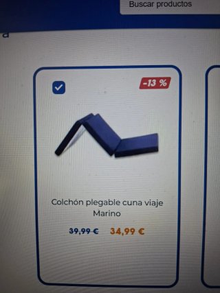 Cuna de viaje para bebé