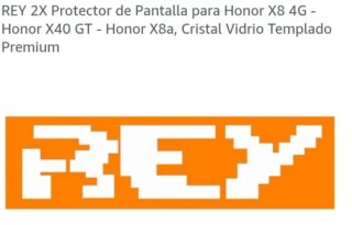 2 Protectores Pantalla REX Tempered Glass Móvil