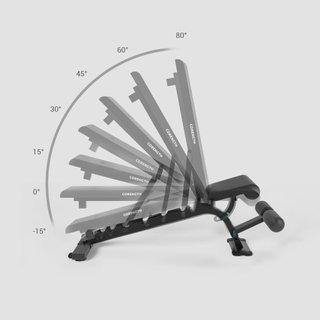 Banco Musculación Bench 900 Reforzado Inclinable Reclinable