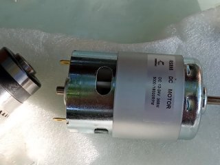 Kit Mini Trapano Fai da Te Motore RS895 NUOVO