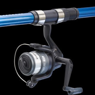 Conjunto Pesca Fija Mar Caña Y Carrete Seacoast 100 350
