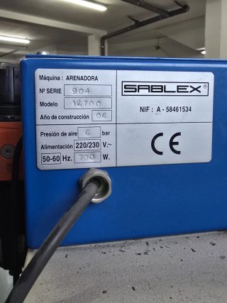 Arenadora profesional SABLEX