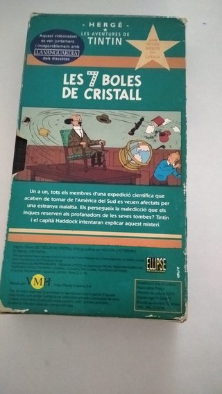 Tintin: Las 7 Bolas de Cristal VHS
