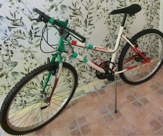 Bicicleta de montaña recien revisada.Ruedas nuevas
