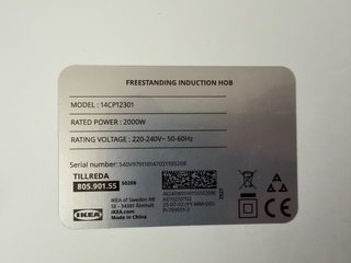 Placa inducción portátil