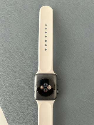 Apple Watch serie 2 Negro con Correa Blanca