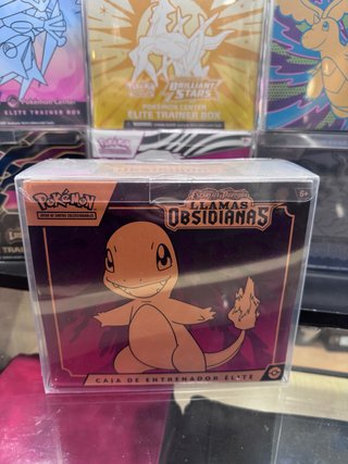 Pokemon ETB Llamas Obsidianas Español