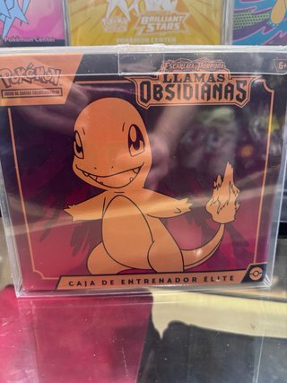 Pokemon ETB Llamas Obsidianas Español
