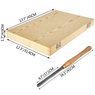 Cincel de Torno de Madera de 8 Piezas, Cincel de Torno de Madera, Cuchillas de Acero HSS para Corte y Tallado, Herramientas de Torneado de Madera, Juego de Cinceles de Torno para Almacenamiento, p...