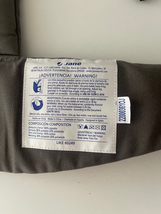 Mochila Portabebés Jane