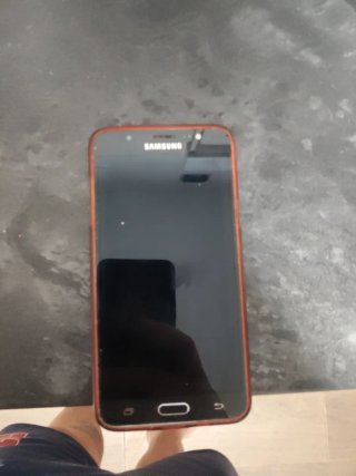 Móvil Samsung Negro/Naranja
