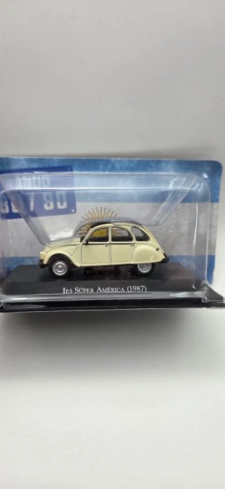 Miniatura Citroën 2CV Super América 1987