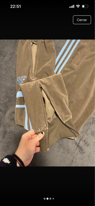 Pantalones Adidas Marrones