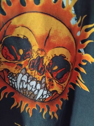 Camiseta Metallica Gris