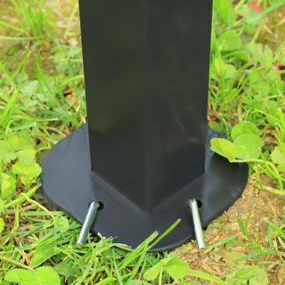 Gazebo da Giardino 3x4 M con Tende e Tetto a 2 Livelli in Acciaio e Poliestere, Bianco Crema