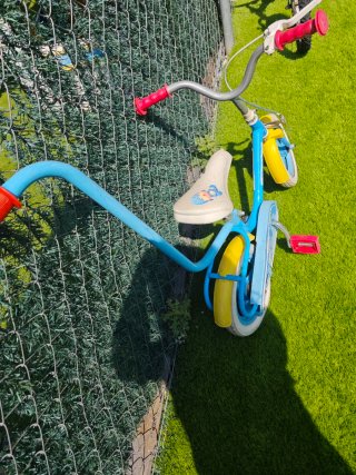 Bicicleta aprendizaje con agarre adulto de pocoyo