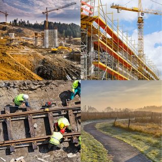 Trípode de Aluminio de 1.65M + Varilla de Nivel Láser Dumpy de 5M y 5 Secciones para Nivel Láser Rotativo