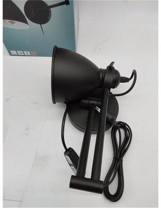 Lampada da parete Eglo San Peri - stile vintage e industriale - illuminazione interna in metallo nero